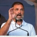 Congress leader Rahul Gandhi speaks at a public meeting during the 'Bharat Jodo Nyay Yatra', in Aurangabad district | PTI